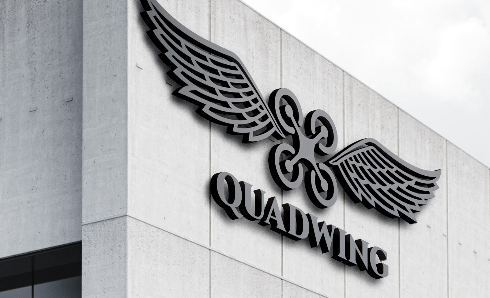 한국드론아카데미 CI 